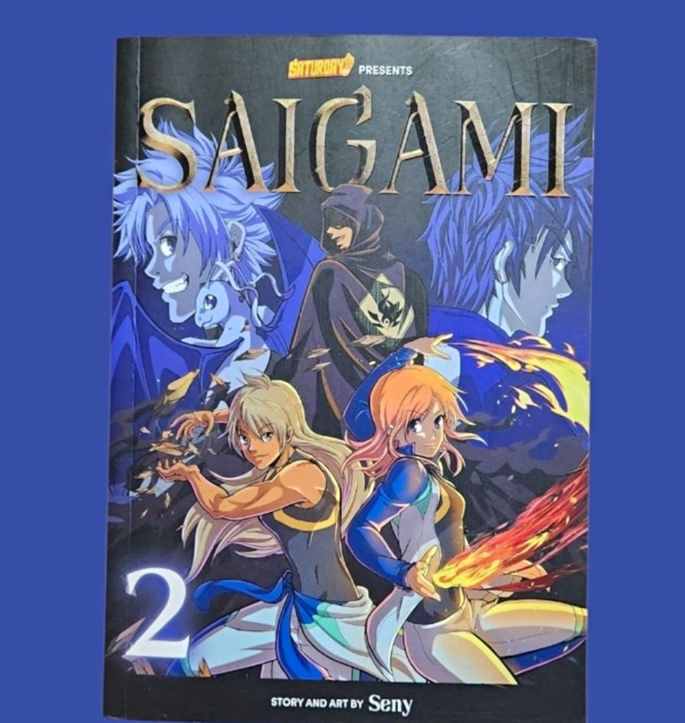 Saturday AM Saigami Vol. 2 Manga Graphic Novel TPB Color by Seny